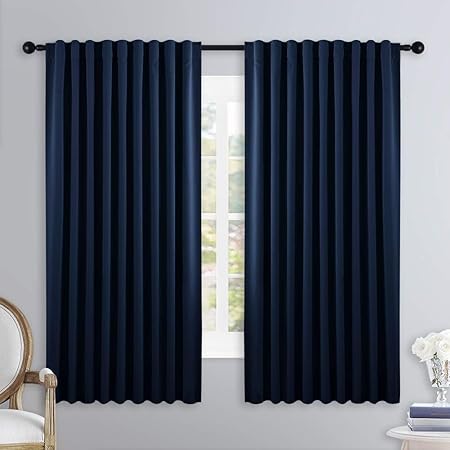 Amazon Com Nicetown Vertical Blinds Window Curtain Panels Navy Blue Color 70 By 63 Inches Set Of 2 Panels Energy Saving Blackout Curtains For Hall Room Home Kitchen Amazon Com Nicetown Vertical Blinds Window Curtain Panels Navy Blue Color 70 By 63 Inches Set Of 2 Panels Energy Saving Blackout Curtains For Hall Room Home Kitchen