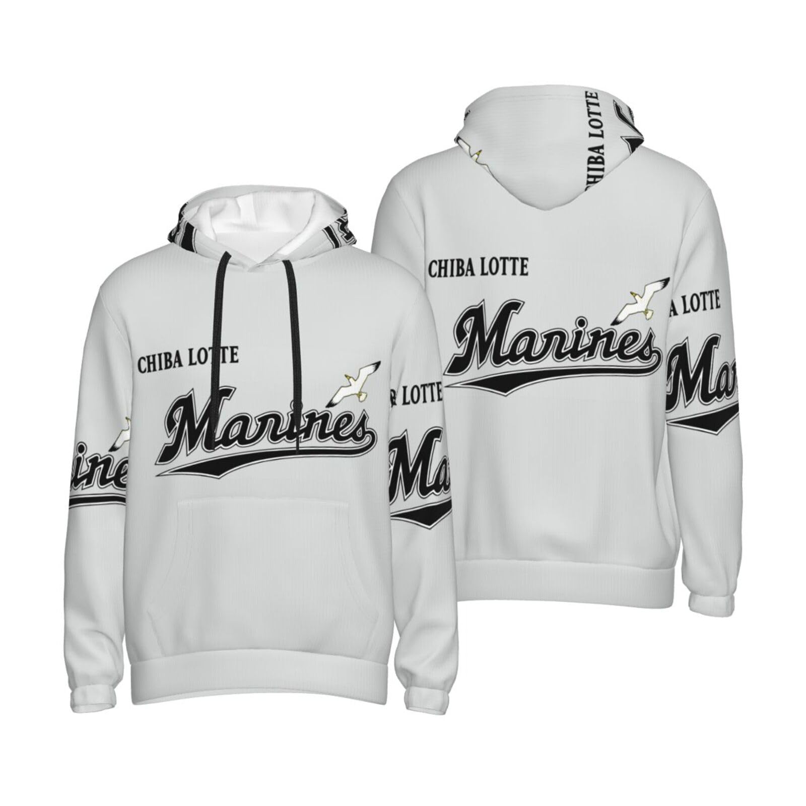 Amazon.co.jp: 千葉ロッテマリーンズ パーカー メンズ スウェット 長袖