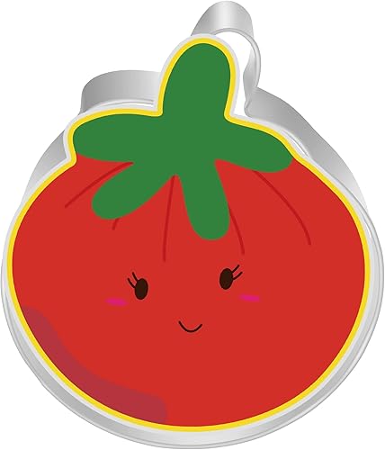 Miniatura 8 de Juego de 12 cortadores de galletas de verduras, juego de cortadores de fondant de acero inoxidable para pastelería, galletas, arcilla para hornear,