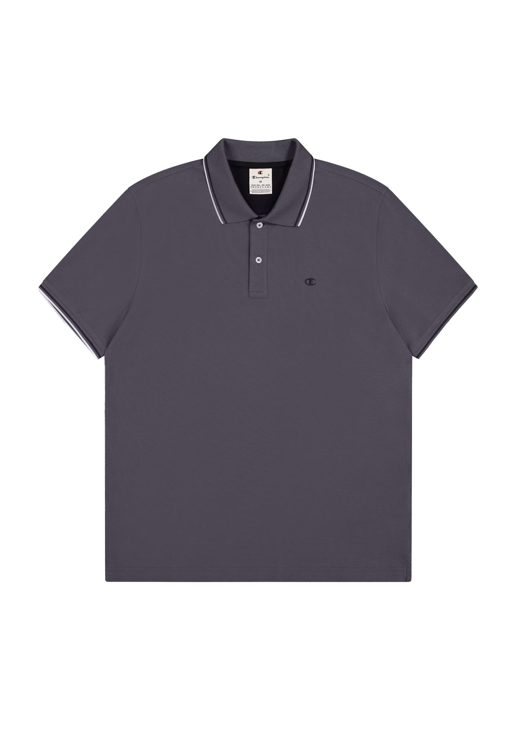 Champion Men's Legacy - Polo with Chest Logo, Purple (VS517), M