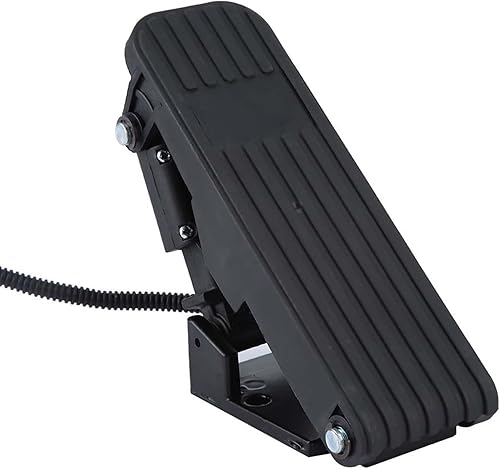 Miniatura 7 de EVGATSAUTO Pedal de freno, acelerador de pie eléctrico universal para vehículo, acelerador de acelerador, control de velocidad, pedal de freno, kit