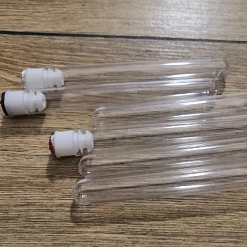 Miniatura 9 de FRCOLOR Tubo delineador de ojos, 30 piezas, tubo hueco con brocha para pestañas, tubo de rímel y cepillo, tubo de rímel vacío y varita, rizadores de