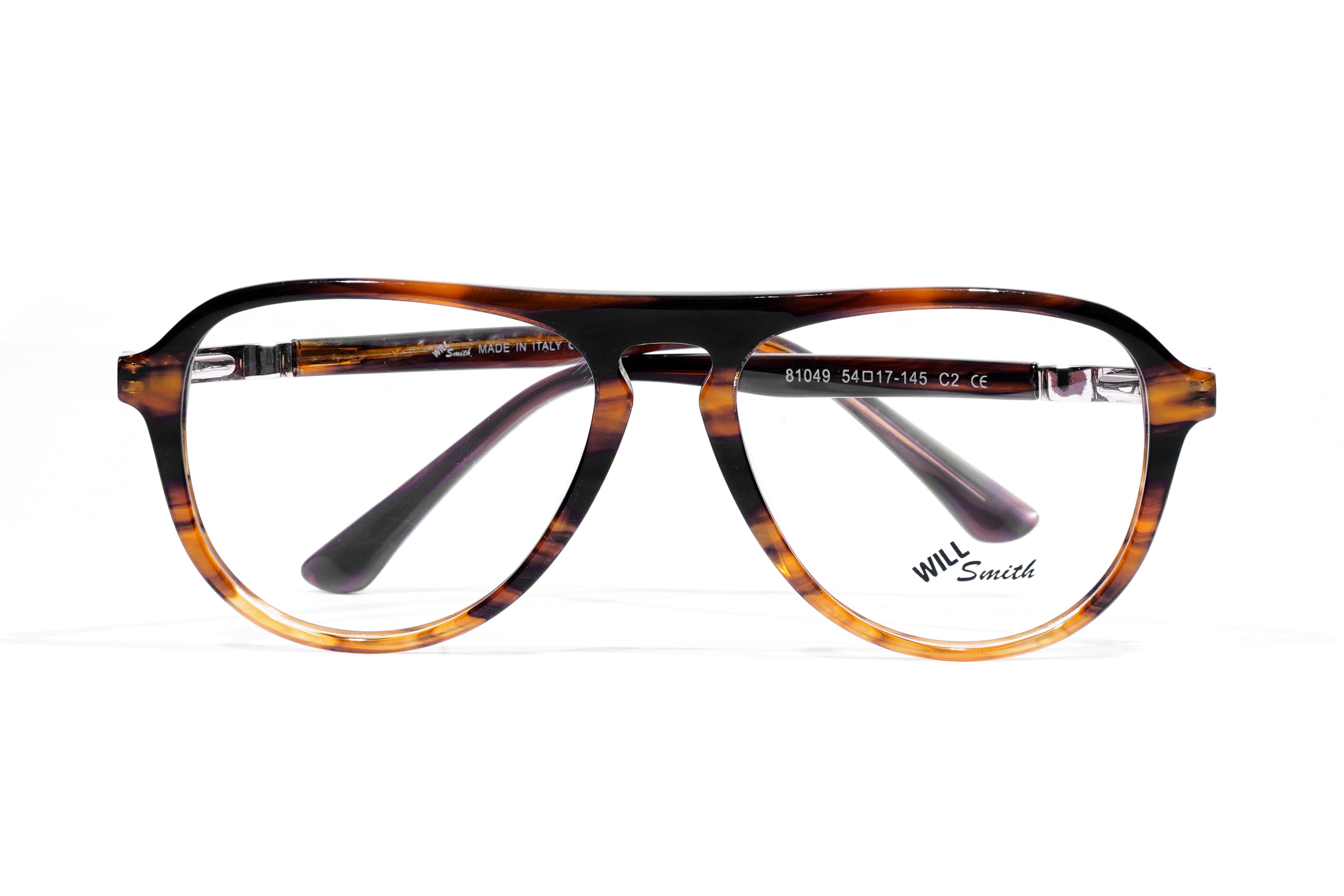 GenericWill Smith Unisex Square Optical Eyeglasses Frame for Men and Women