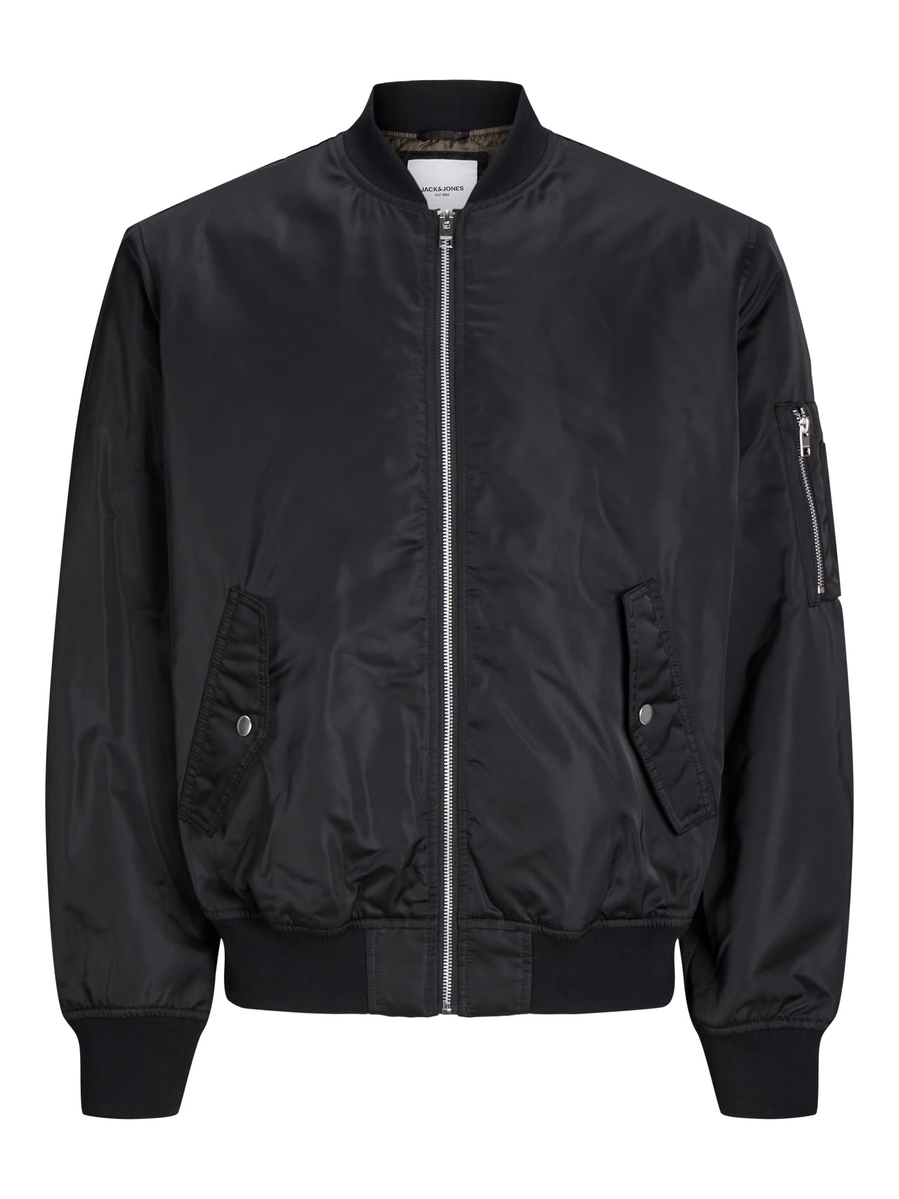 JACK & JONES Men's Jjocean Bomber Bomber Jacket, black, S
