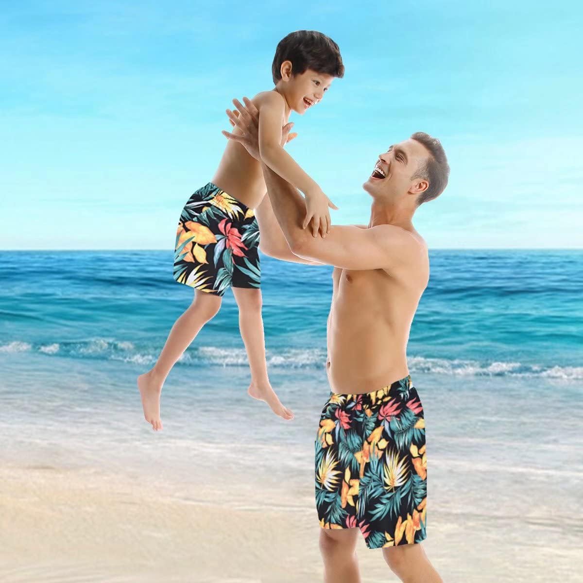 Matching Family Swimsuits Ruffle Bathing Suits Mommy and Me Swimwear Two Pieces Bikini Set - Image 2