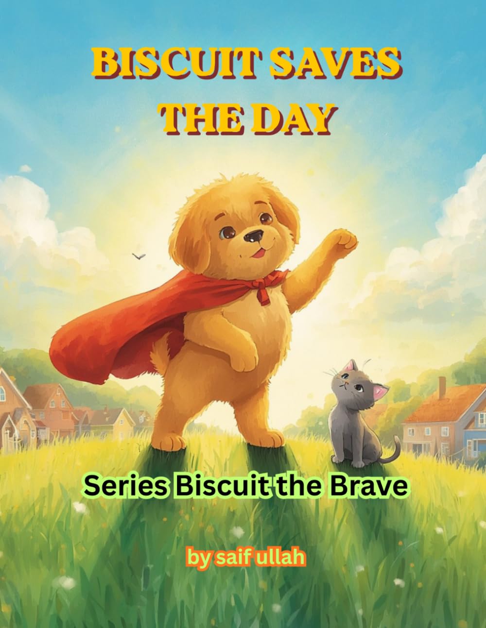 Biscuit Saves the Day: Heartwarming Picture Book About Bravery, bedtime story friendship lesson Book 1