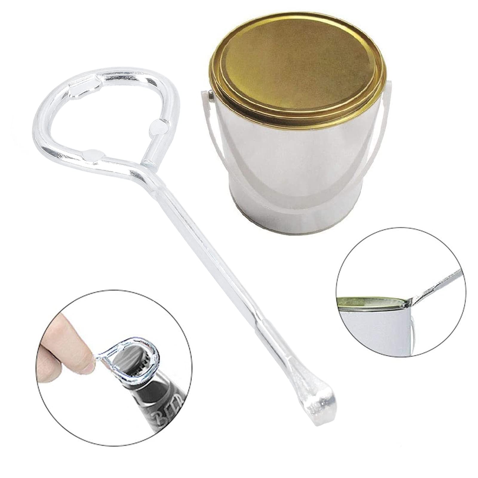 Sollbry Apriscatole per lattine di vernice, apriscatole per bottiglie