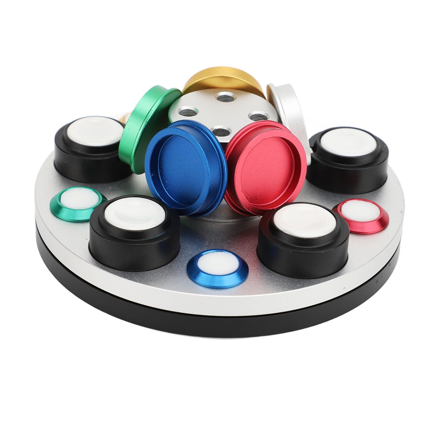 Asixxsix Piatto Oliatore per Orologi, Giradischi 5 Piatti Kit di Riparazione Oliatore per Orologi Strumento per Immersione in Olio per Orologi Oliatore per Olio per Orologi Coppa per Olio