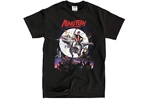 Fury Dinosaur T-REX Black Adult Tee