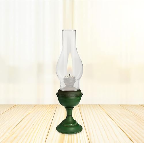 Miniatura 8 de Beaupretty Lámpara de aceite de vidrio Chimenea Reemplazo de lámpara de queroseno Sombra de lámpara Globos transparentes Chimenea Pantalla de vidrio