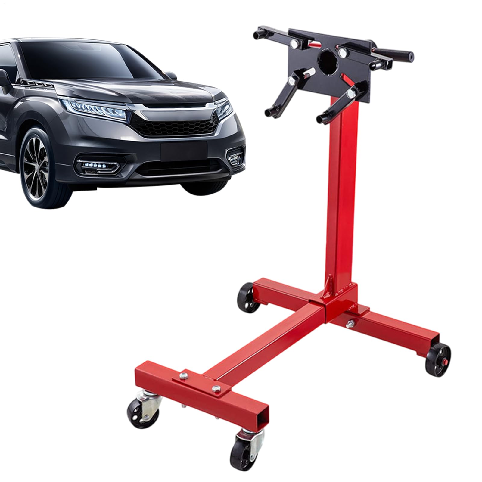 Supporto Motore per Carichi Pesanti Supporto In Acciaio Portante 450 Kg | Sollevatore Motori Per Automotive SUV Camion Officina Garage Manutenzione Ricostruzione Sollevamento