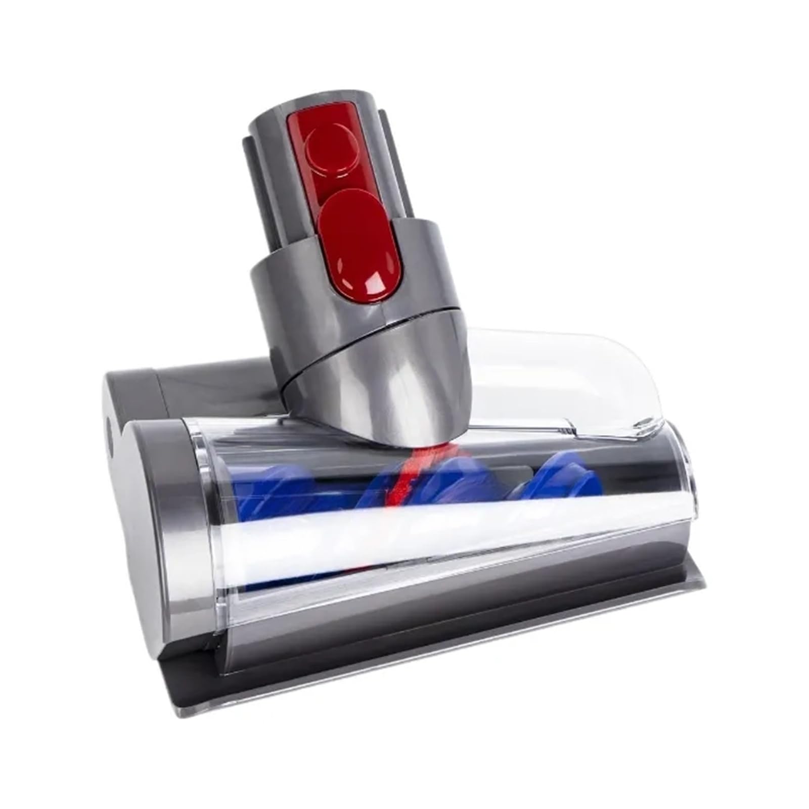 Mini testina motorizzata da 1 pezzo, strumento for tappezzeria a sgancio rapido, plastica resistente e poliestere, compatibile con Dyson V7 V8 V10 V11 V15