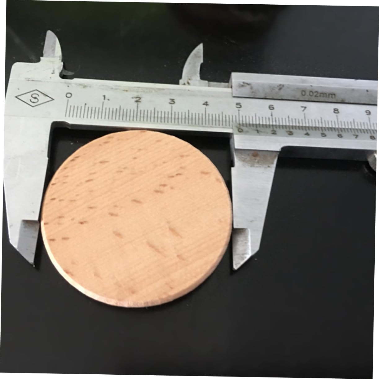 HAPINARY Wooden Slices 20pcs Beech Round Slices Bulk Craft Supplies Perfect for DIY Decor Art Projects