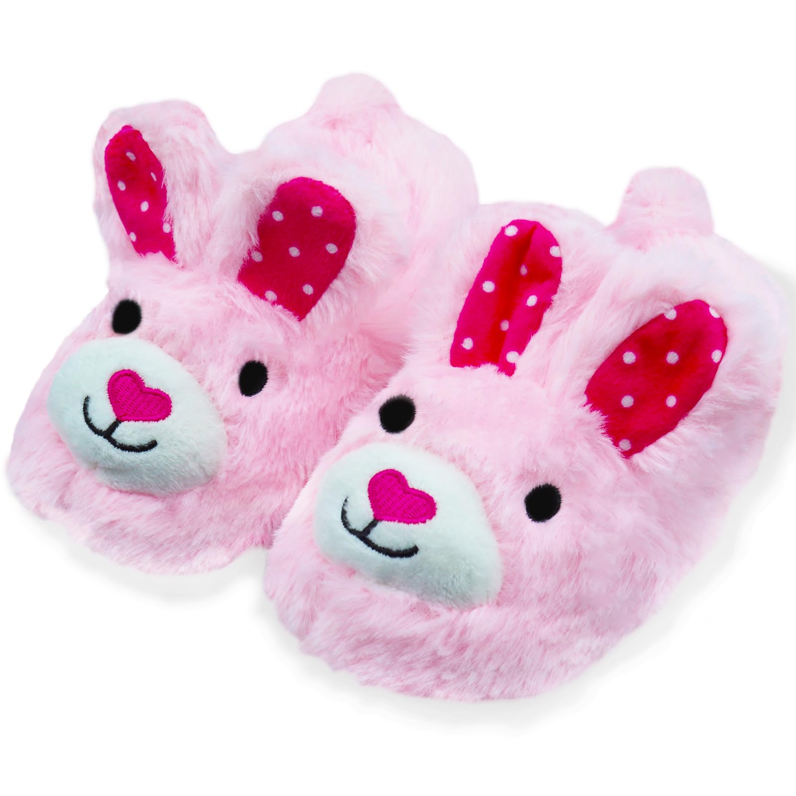 Girls Unicorn Slippers Toddler House Slippers Soft Warm Plush Anti-Slip Home Slippers Indoor Outdoor（Little kid/Big Kid）