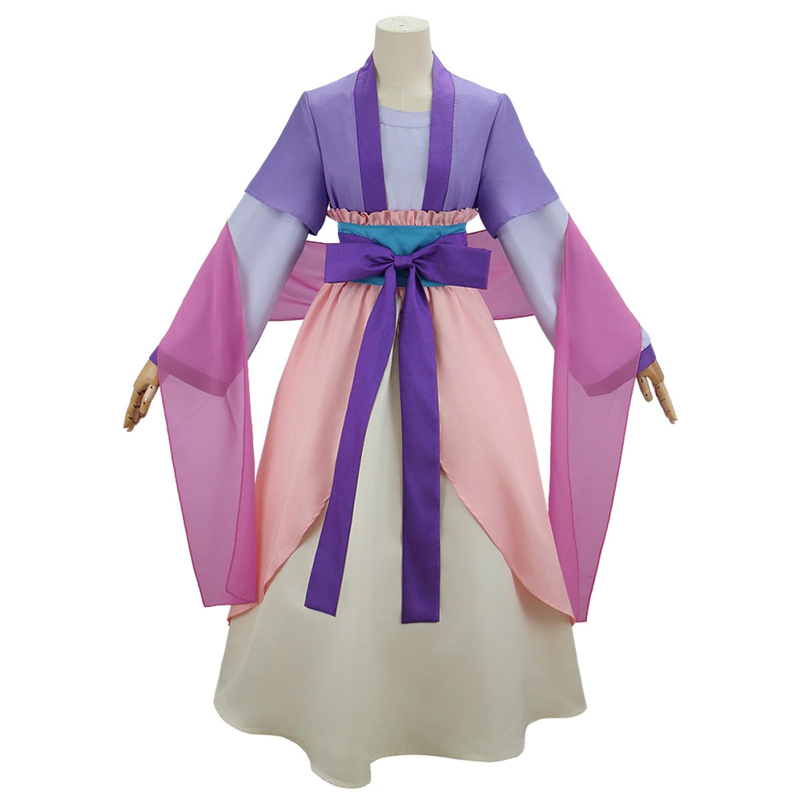 CR ROLECOS Maomao Cosplay Costume Hanfu Costume Women's Outfits Anime Halloween Suits Purple M, Purple-maomao