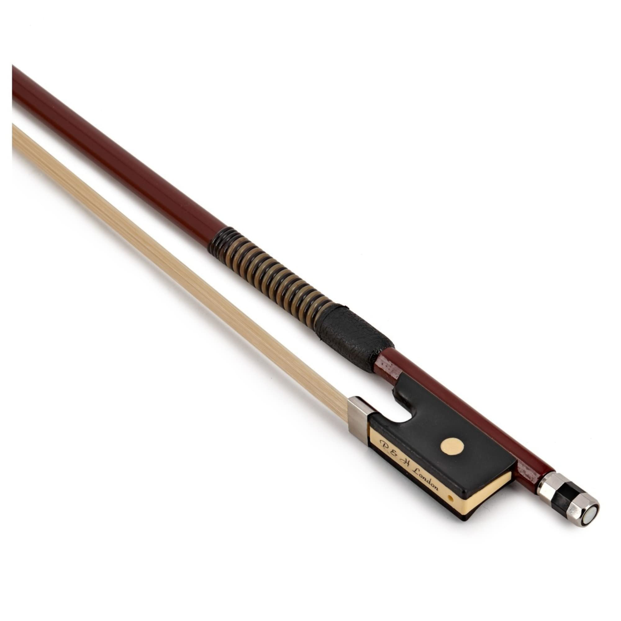 Stentor Violín arlequín tamaño 1/4, violín para intermedios con arco de fibra de vidrio P&H, estuche ligero, instrumento de cuerda colorido 1401FPU, morado