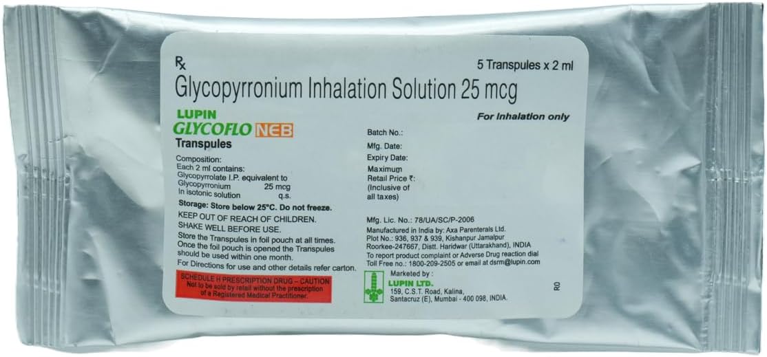 Glycoflo Neb - Pack of 5x2ml Transpules