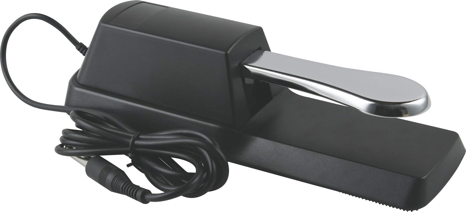 Sustain Pedal for Yamaha Roland Casio Korg Nord Kurzweil Hammond Alesis Moog Ensoniq Behringer Waldorf Arturia Akai Farfisa Studiologic Arp Piano Keyboards and so on