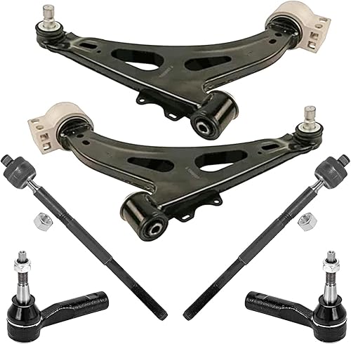 Miniatura 61 de Detroit Axle - Kit de brazos de control delanteros de 6 piezas para Toyota Corolla 2014-2019, 2 brazos de control inferiores con rótulas, 2 varillas