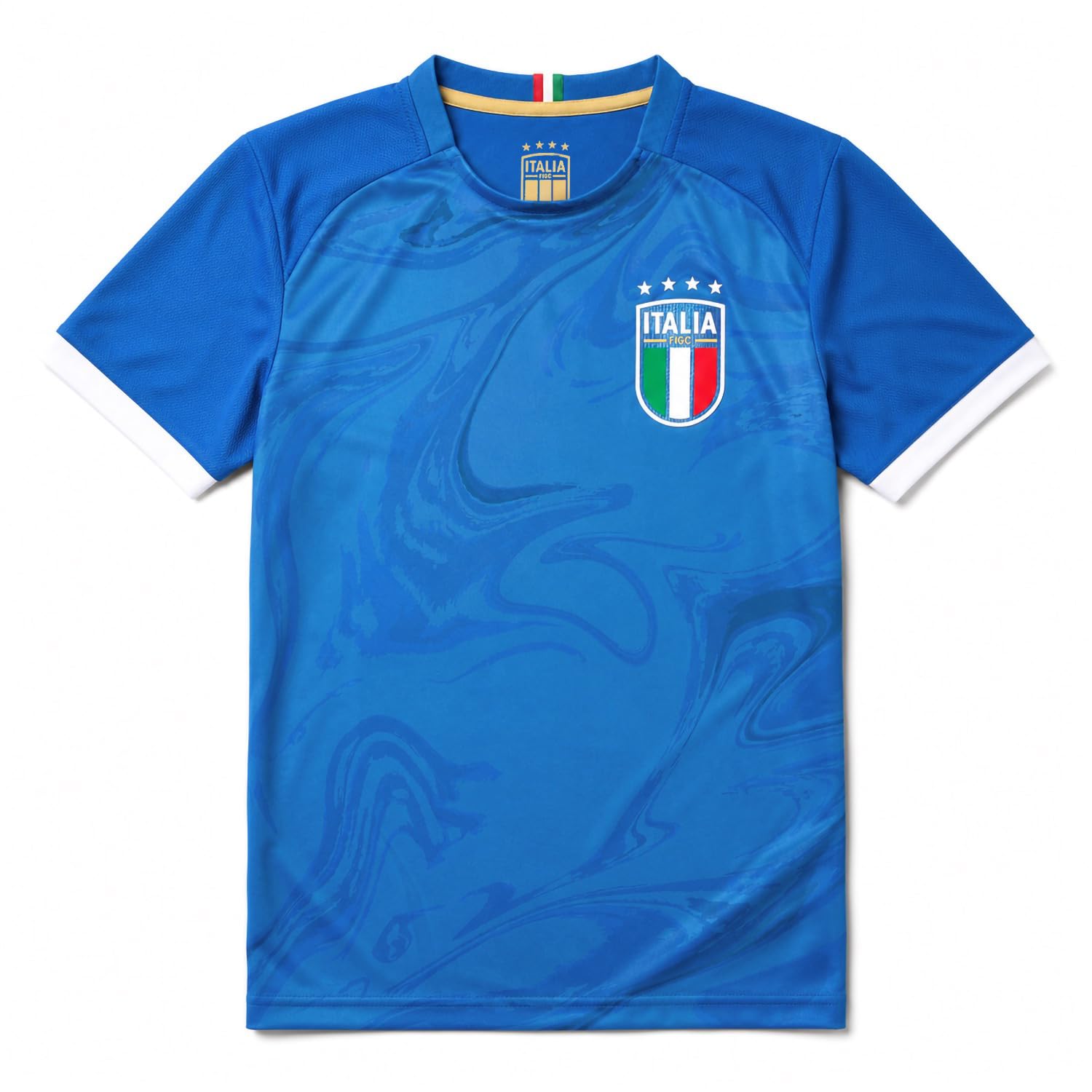 Maglia Calcio Ufficiale - Tricolore - Maglietta Tecnica Bambino e Ragazzo vestibilità Regular