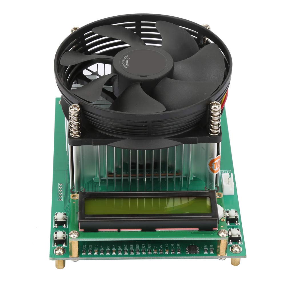 Comprobador de carga electrónico Tablero de carga de corriente constante de corriente constante con ventilador de CPU