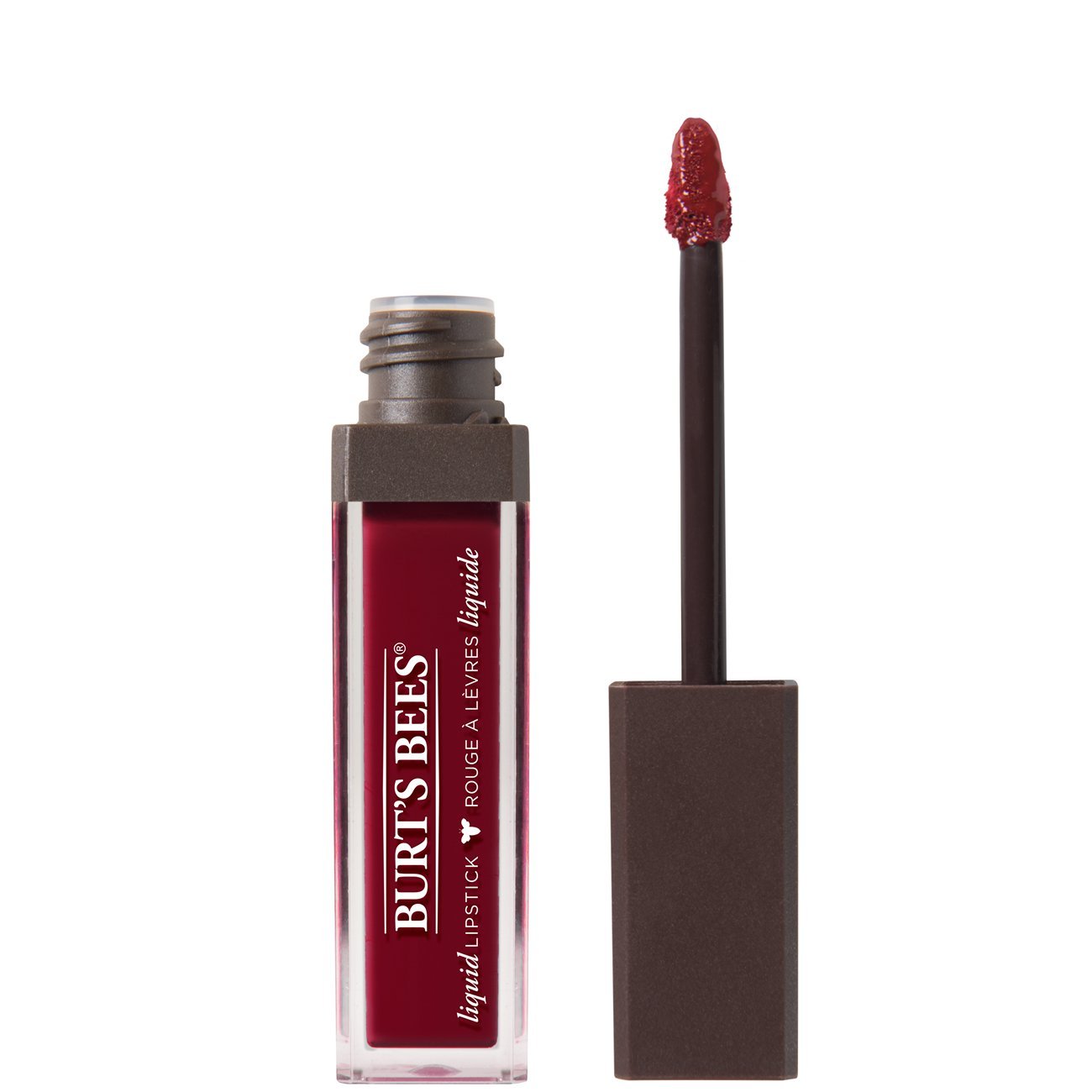Burt's Bees100% Natural Glossy Liquid Lipstick, Garnet Glacier, 1 Tube
