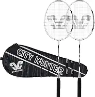 RAQUETE PARA BADMINTON FIBRA DE CARBONO/FIBRA DE VIDRO (C/02 UNID)