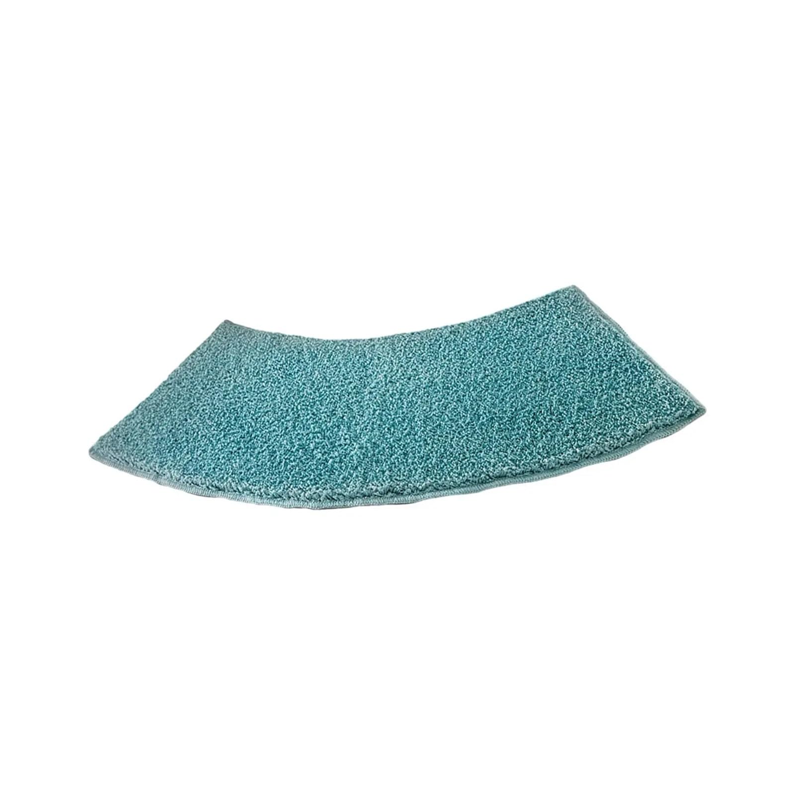 Curved bath mat Bath Rug Bathroom Carpet Toilet Shower Mat Curved For Living Room Laundry Tub(Blue)