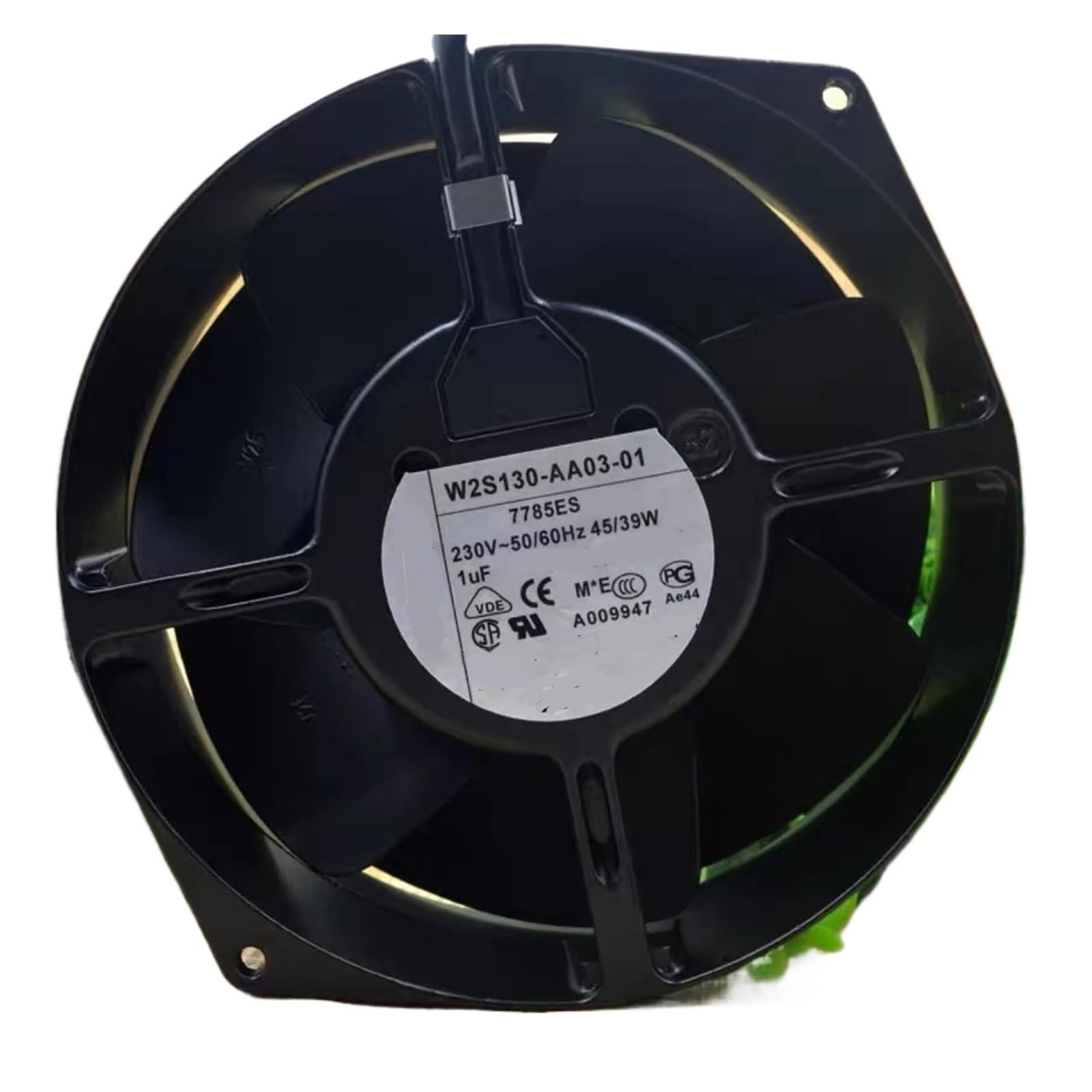 WEUSANXPL Cooling Fan W2S130-AA03-01 AC 230V 45/39W 50/60HZ 3250RPM 17cm 17255 172 * 150 * 55mm 2-Wire