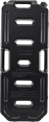 Samger - Tanque de gasolina y gasolina para motocicleta, contenedor de aceite, SUV, ATV, la mayoría de los autos, color negro (20L)