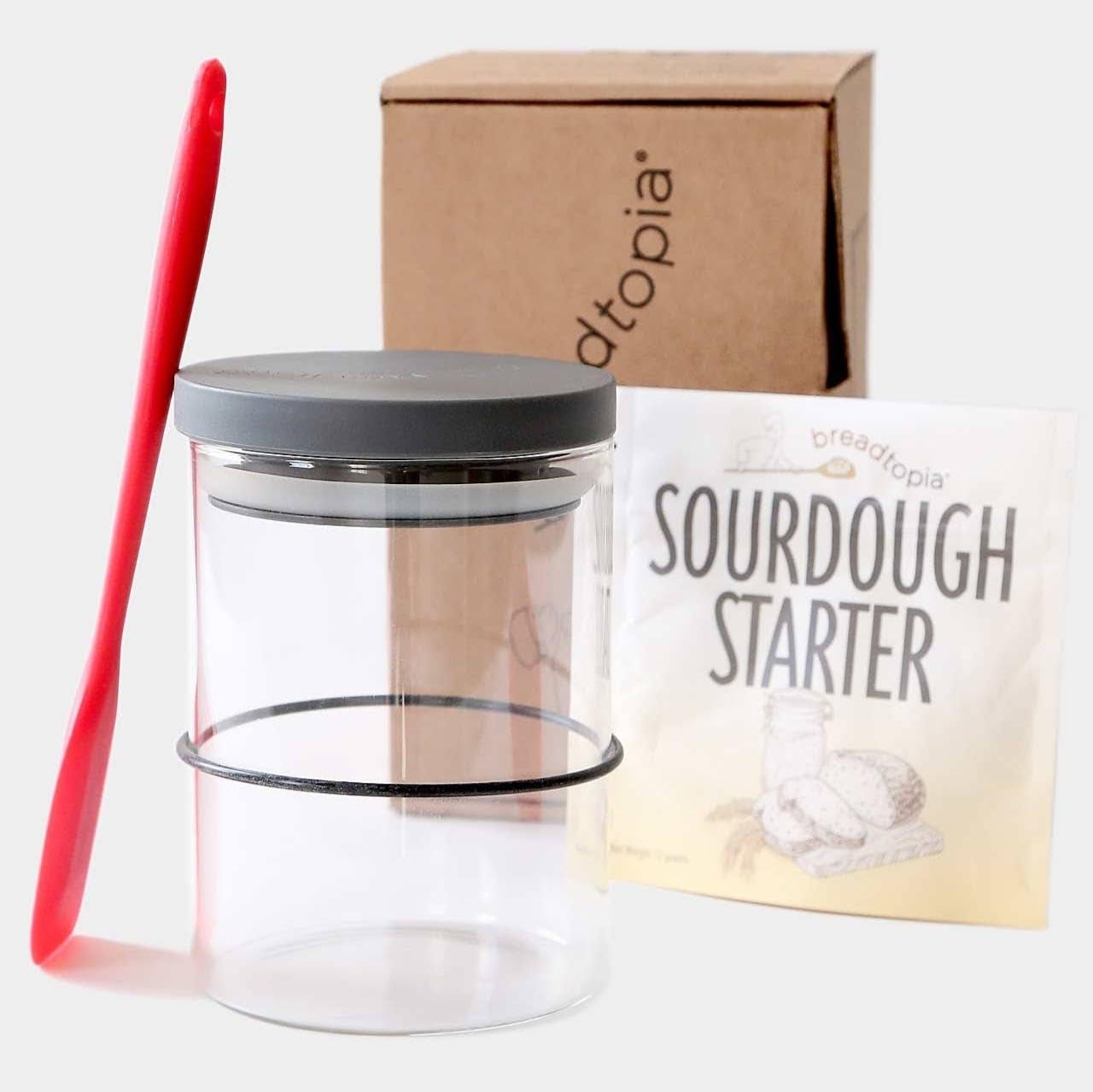Breadtopia Sourdough Starter Kit | Get Started Making Delicious Homemade Sourdough Bread at Home | Ideal Gift for Bakers