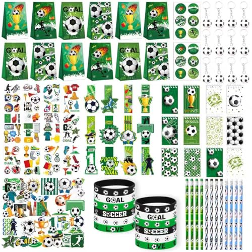 Pochettes cadeaux football de 146 pièces, l'idée parfaite pour gâter les invités d'un anniversaire