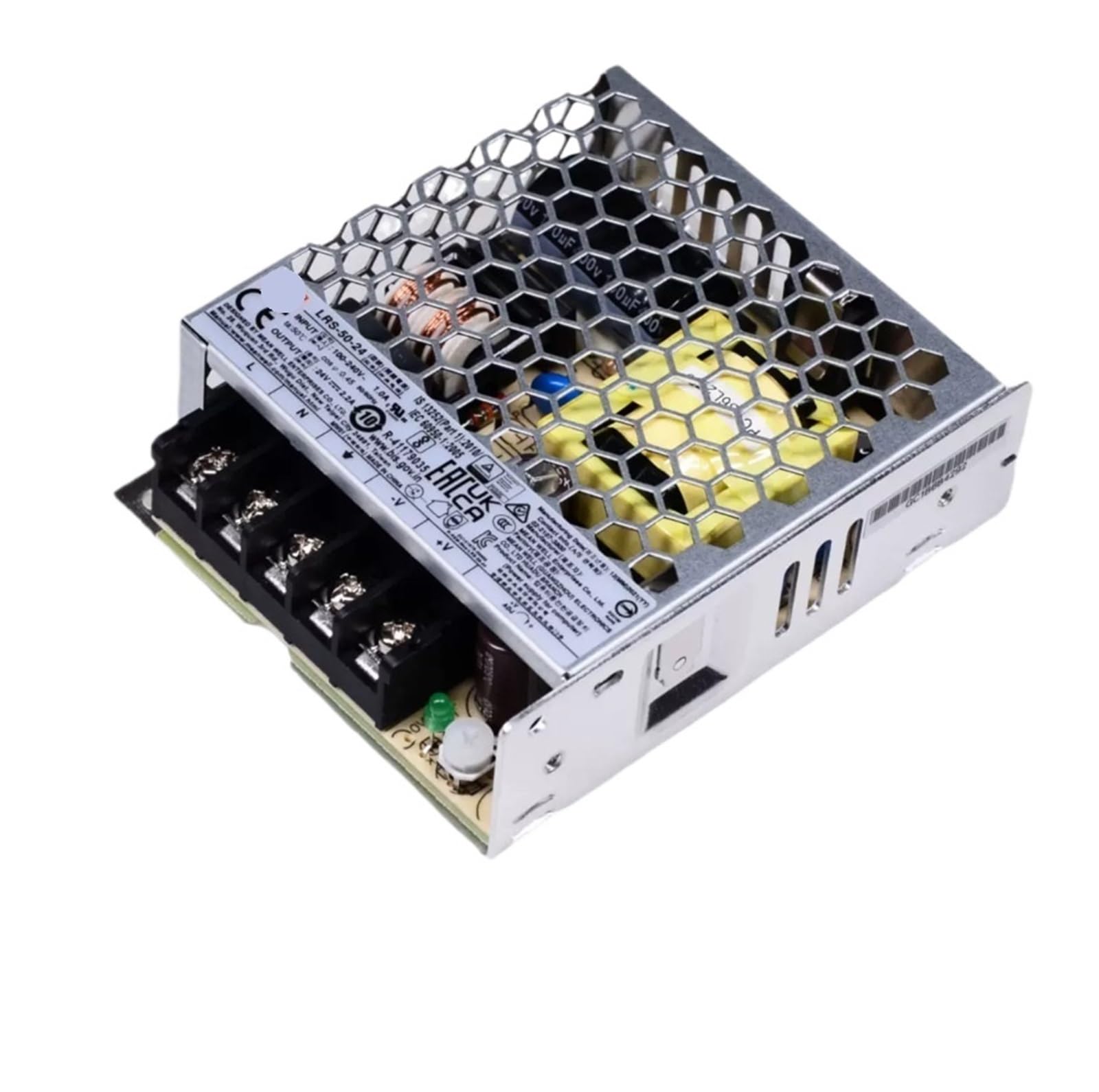 LRS-50-24 alimentation à découpage 24V compacte boîtier métal