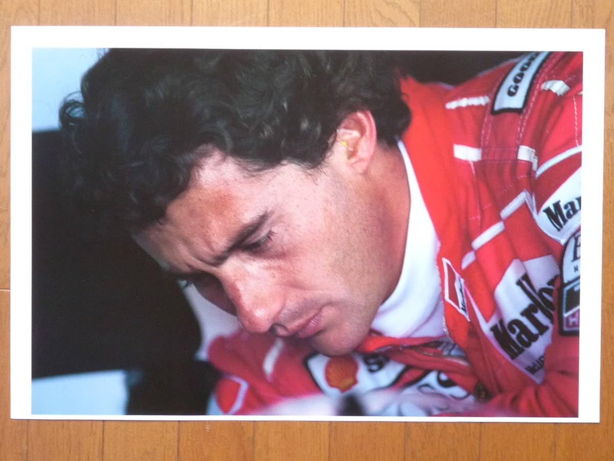 Amazon.co.jp: アイルトンセナ追悼記念ポスター F1 1993年第1戦