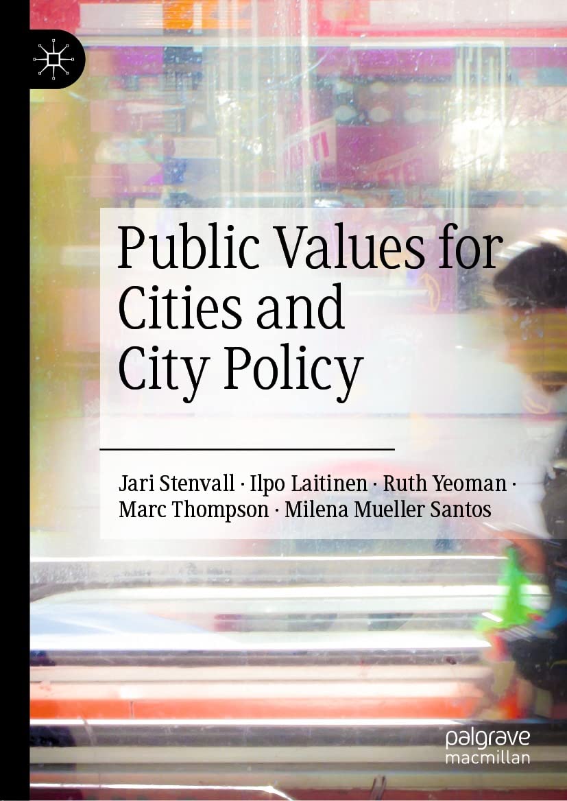 Public Values for Cities livre anglais sur la gestion politique et le développement urbain