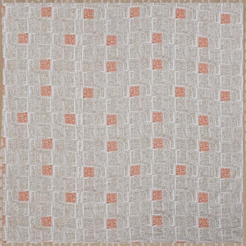 Image of Florida Cotton Double Bed All Season Reversible AC Dohar (Orange, 220x240 CM)