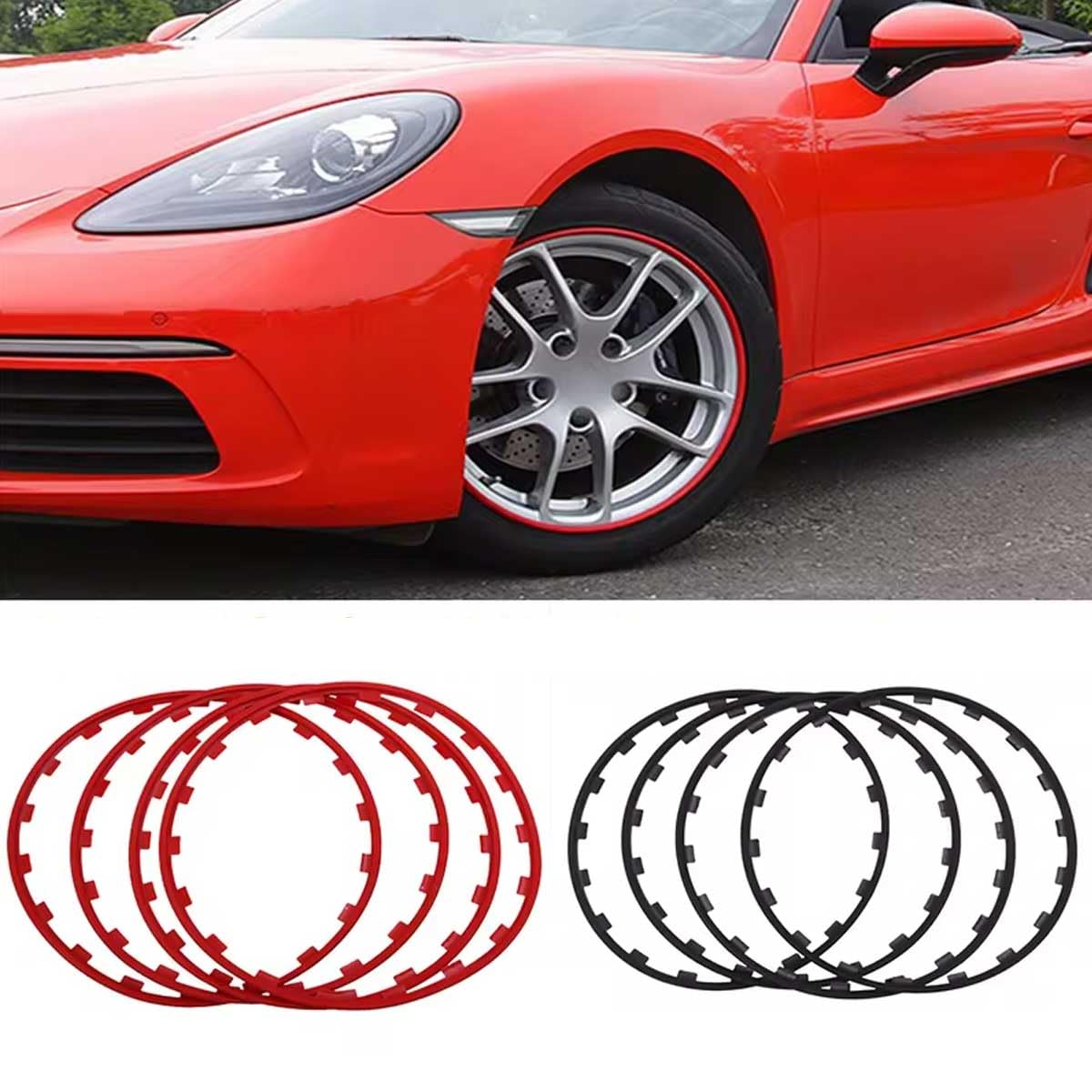 Auto Wiel Velg Beschermers Ring voor Audi A4 Sedan B8 B7 B6 B5 8D 8E2 8EC 8K Sedan, Nylon Naaf Velgen Beschermingsring Anti-Kras Ringen Accessoires,A/Blue-20inches Auto Wiel Velg Beschermers Ring voor Audi A4 Sedan B8 B7 B6 B5 8D 8E2 8EC 8K Sedan, Nylon Naaf Velgen Beschermingsring Anti-Kras Ringen Accessoires,A/Blue-20inches