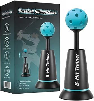 Baseball Training Tee Popper Pop Up Hitting Tee for Perfect Swings, Self Pitching Baseball Trainer
