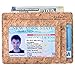 Kinzd Cork Fabric Vegan Wallet Slim Wallet For Women Minimalist Wallet For Men Best Front Pocket Wallet Small Credit Card Holder Protector Rfid Blocking Minimal Thin