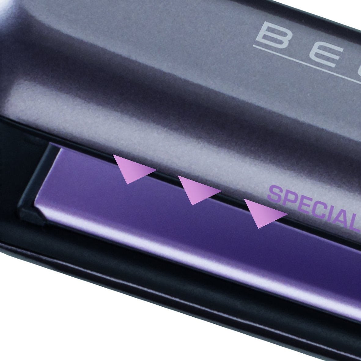Bellissima Imetec K9 2300, Secador de pelo, seca y mantiene hidratado el cabello sin efecto rizado, 2300 W & Imetec B9 300, Plancha de pelo para peinado liso u ondulado