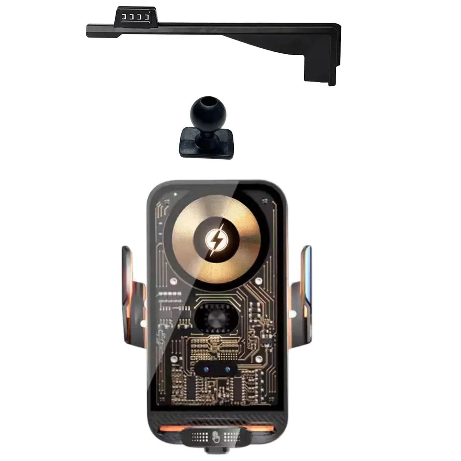 MOGFLMAN Car Phone Holder for Lexus GX550h/GX550 2024-2025, LHD Car Phone Holder