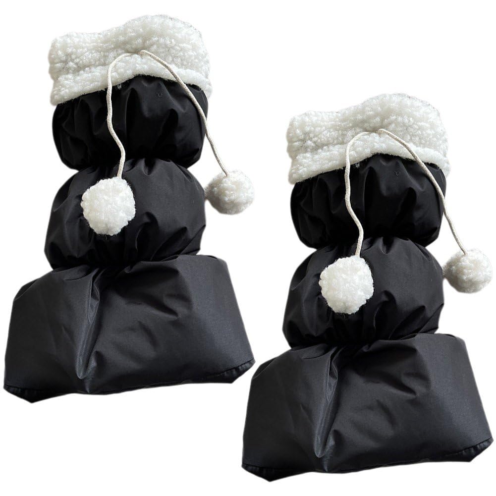 Jambières d'hiver pour femmes avec isolation thermique et chauffe-mollets épais