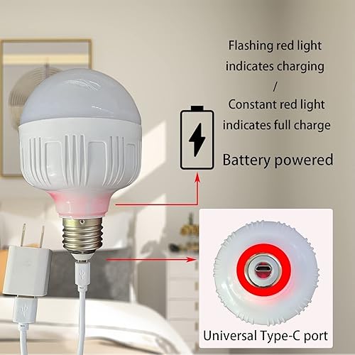 Miniatura 4 de Juego de 2 apliques de pared con pilas, sin cables, instalación con control remoto, iluminación regulable de 200 lúmenes, no cableada, fácil de