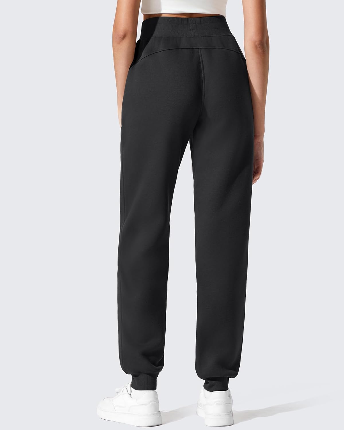 G4Free Flurrylux Cotton Fleece Lined Joggers for Women High Waist Sweatpants Winter Pants Warm Casual Lounge Workout - Image 6