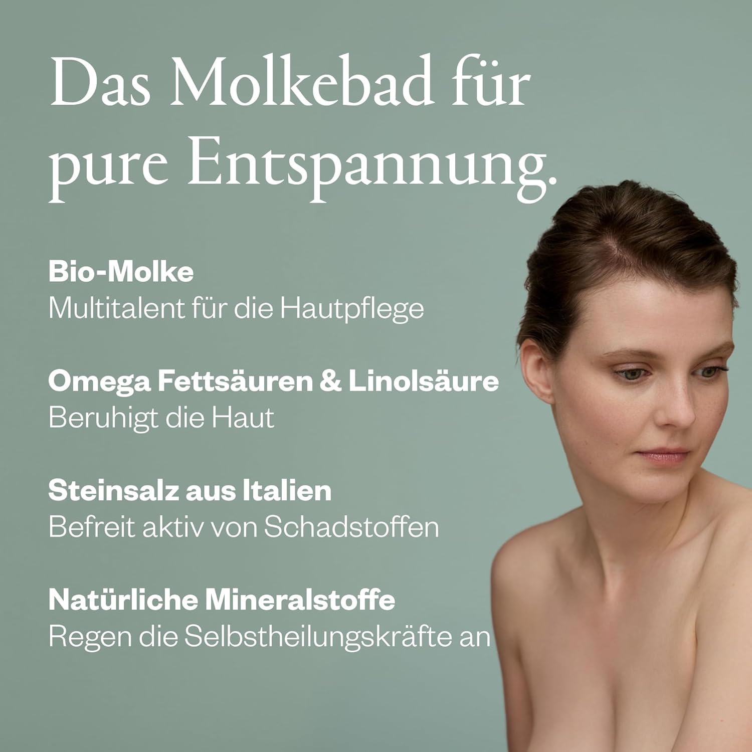 Pflege Set - pflegende Ziegenmilch Seife, Reinigungsmilch, Lipbalm & Molkebad für Gesicht & Körper - mit wertvoller Bio-Molke aus Stuten- & Ziegenmilch - zur intensiven Pflege