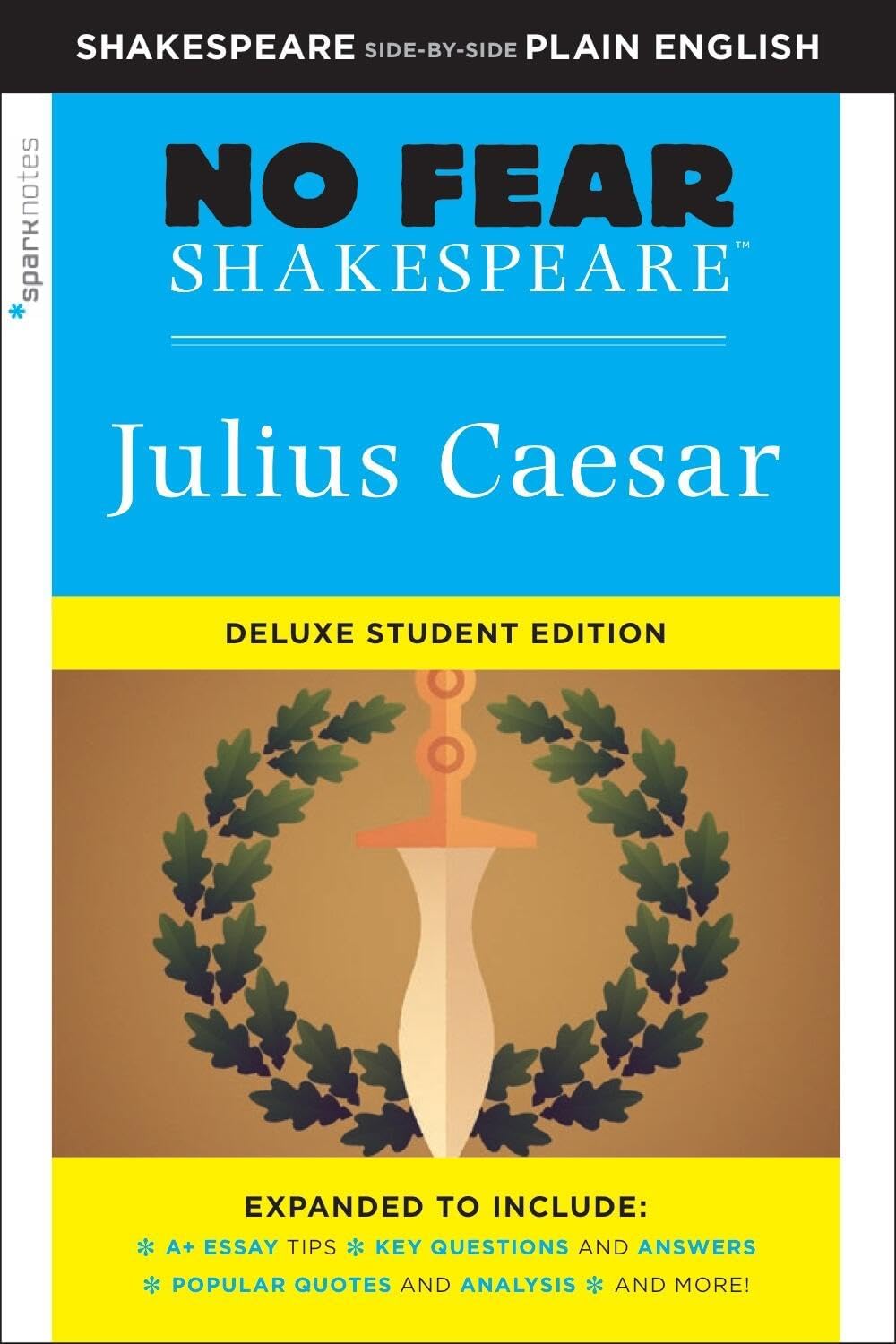 Sparknotes Julius Caesar: No Fear Shakespeare Deluxe Student Edition