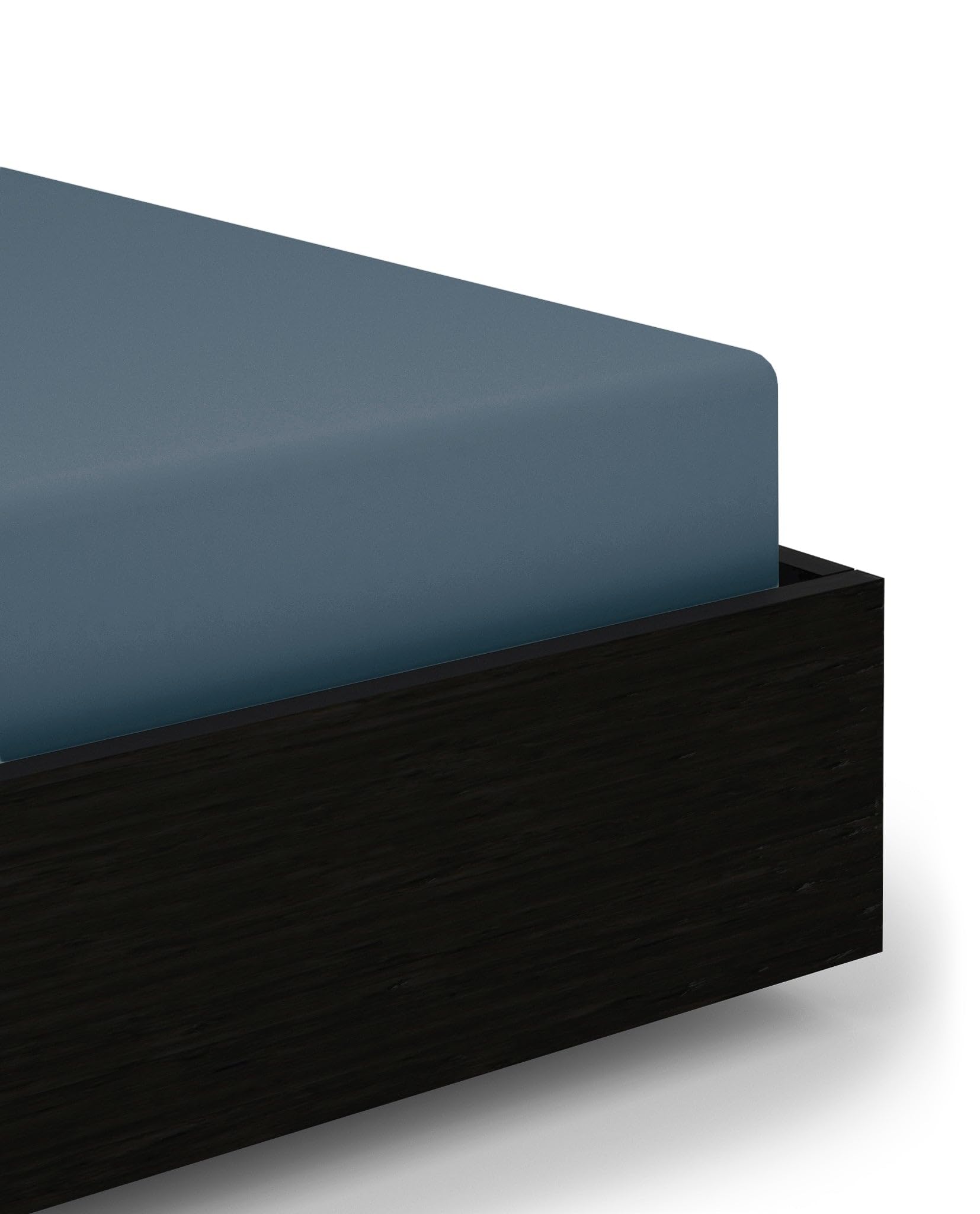 Heckettlane Elementi Spannbettlaken 200x160 – Weiches & Atmungsaktives Baumwollperkal – Spannbetttücher für Matratzen – Perfekt für Bettwäsche-Sets – Blauw