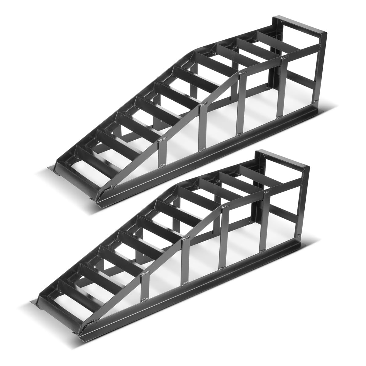 STAHLWERK GT-14 ST Auffahrrampen-Set, 2er, Gesamtgewicht bis 2 t