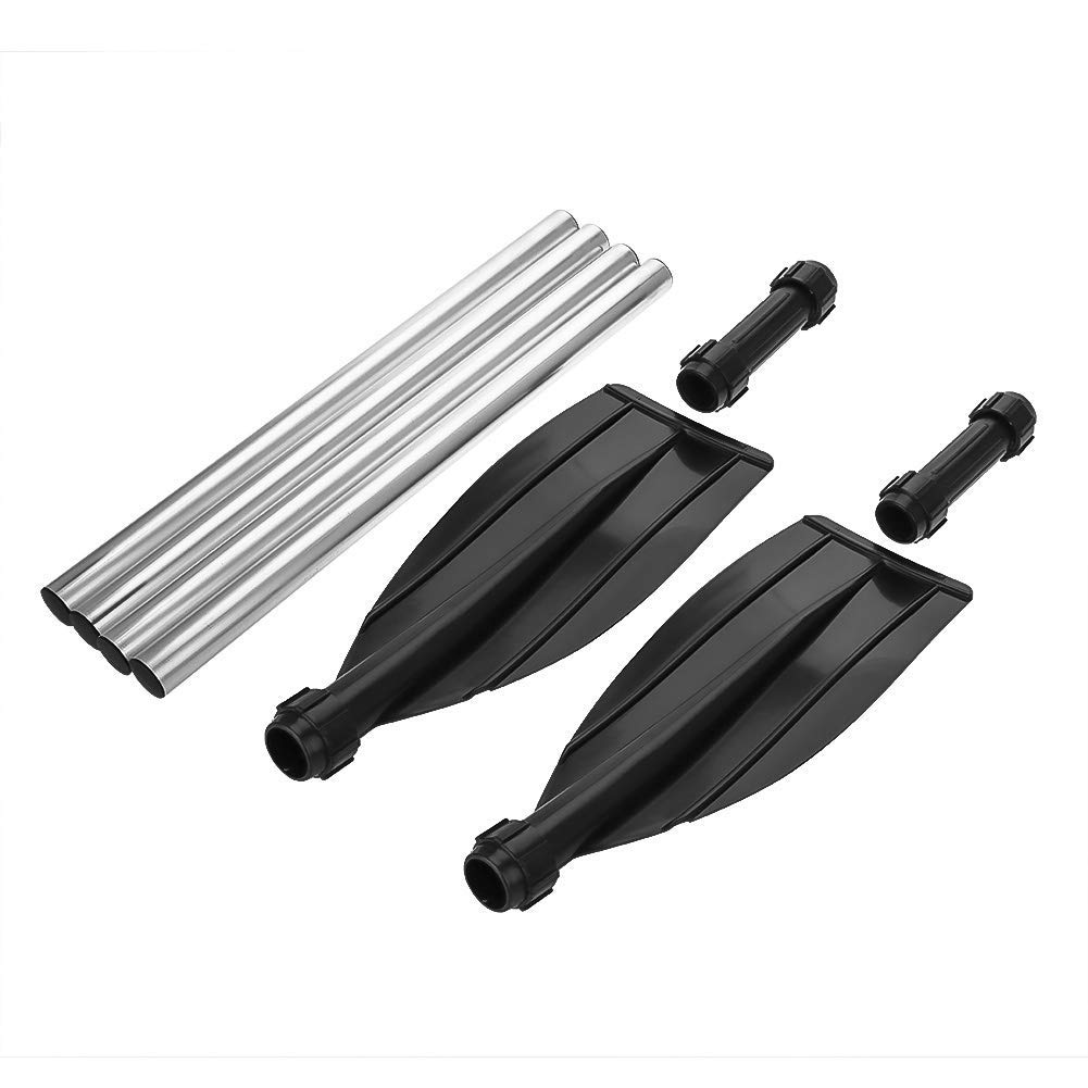 Dioche 2 Pezzi Pagaia per Kayak, Pagaia Combinata Divisibile Pagaia per Barca in Lega di Alluminio, 126cm Coppia di Remi per Canoa Kayak Gonfiabile SUP Barche Gommone