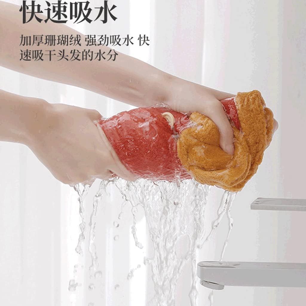 Dry Hair Hat Women's Water-Absorbing, Quick-Drying, Thickening, Shampoo, Wipe and Dry Hair Towel